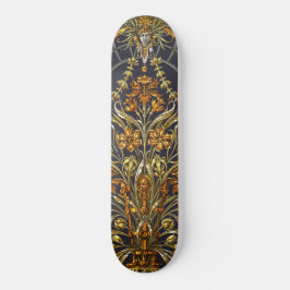 Antiek tuin ingang skateboard