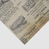 Antiek  tuinbouw Ads Ephemera Tissuepapier (Detail)