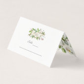 Antiek tuinbouw botanisch huwelijk visitekaartje (Voorkant)