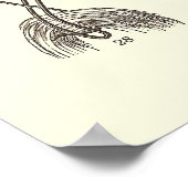 Antiek tuinwerktuigen uit het oude woordenboek poster (Hoek)