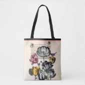 Antiek Tulpen Tote Bag (Voorkant)