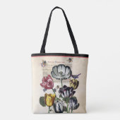 Antiek Tulpen Tote Bag (Achterkant)