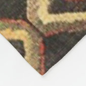 Antiek Turk Mersin Kilim Fleece Deken (Hoek)