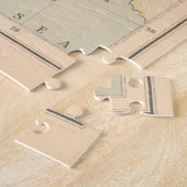 Antiek Turkije en Griekenland Kaart Jigzaag Puzzle Legpuzzel (Zijkant)