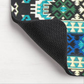 Antiek Turks Kilim Carpet Rug Blue Green Muismat (Hoek)