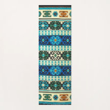 Antiek Turks Kilim Carpet Rug Blue Green