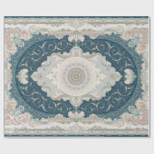 Antiek Turks Perzisch tapijttapijt Cadeaupapier (Vlak)