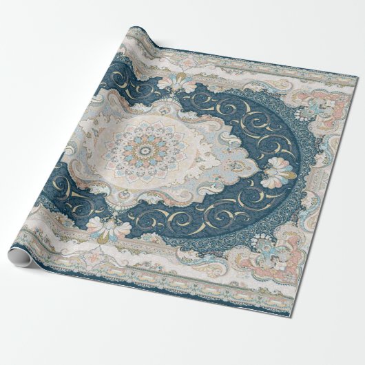 Antiek Turks Perzisch tapijttapijt Cadeaupapier (Uitgerold)