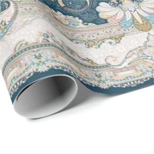 Antiek Turks Perzisch tapijttapijt Cadeaupapier