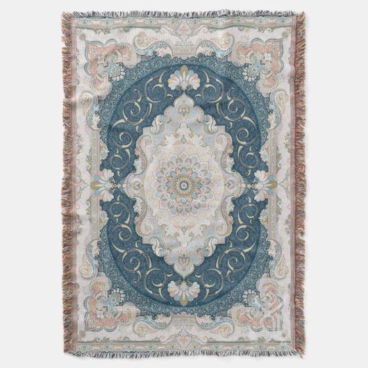 Antiek Turks Perzisch tapijttapijt Deken (Voorkant Verticaal)