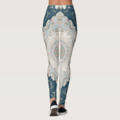Antiek Turks Perzisch tapijttapijt Leggings (Achterkant)