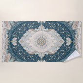 Antiek Turks Perzisch tapijttapijt Strandlaken (Voorkant)