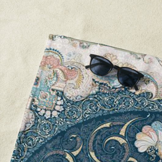 Antiek Turks Perzisch tapijttapijt Strandlaken (In situ)