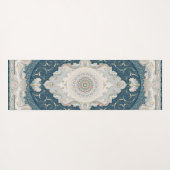 Antiek Turks Perzisch tapijttapijt Yogamat (Achterkant (horizontaal))