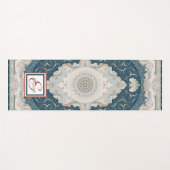 Antiek Turks Perzisch tapijttapijt Yogamat (Voorkant (horizontaal))