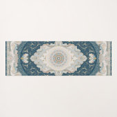 Antiek Turks Perzisch tapijttapijt Yogamat (Achterkant (horizontaal))