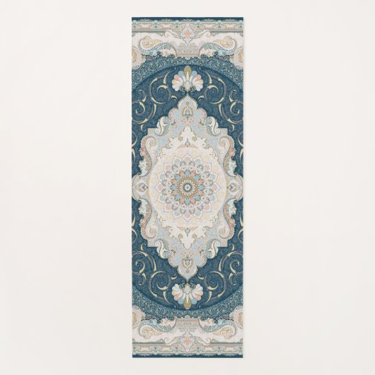 Antiek Turks Perzisch tapijttapijt Yogamat (Voorkant)