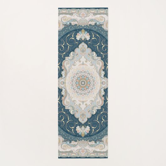 Antiek Turks Perzisch tapijttapijt Yogamat (Achterkant)