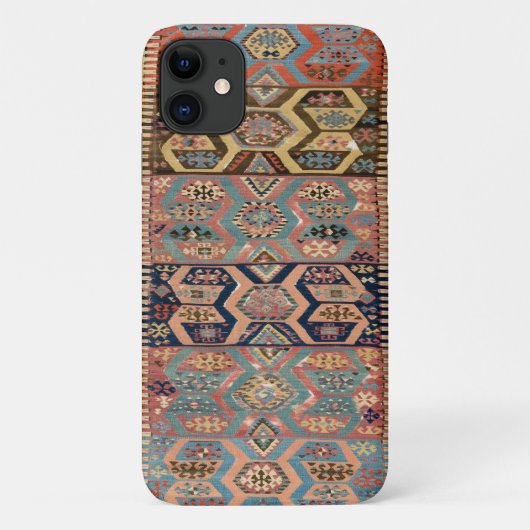 Antiek Turks tapijttapijt Kilim Case-Mate iPhone Case (Achterkant)
