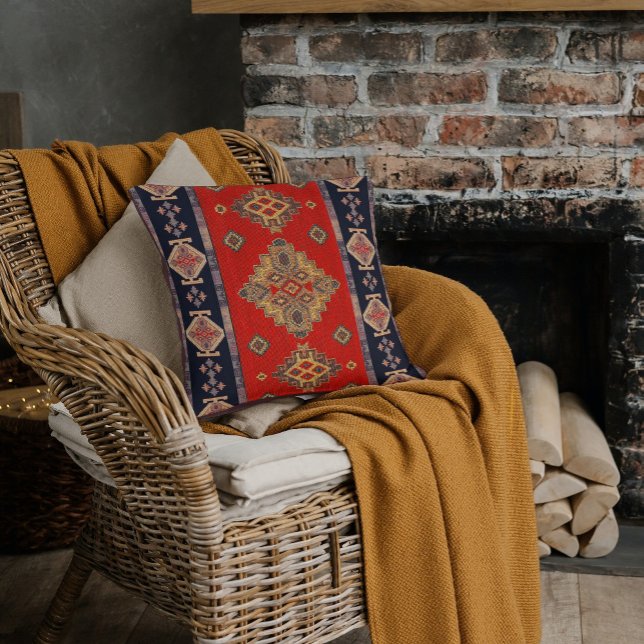 Antiek Turkse Kilim Carpet Rug Kussen (Creator heeft geüpload)