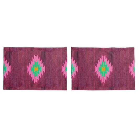 Antiek Turkse Kilim Carpet Rug Kussensloop (Achterkant-Set)