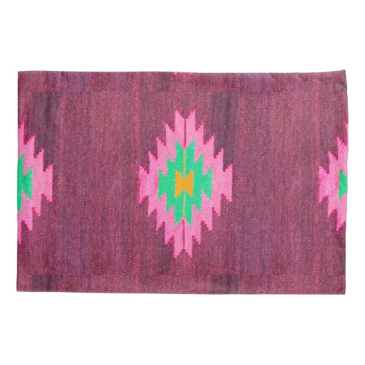 Antiek Turkse Kilim Carpet Rug Kussensloop (Achterkant-Links)