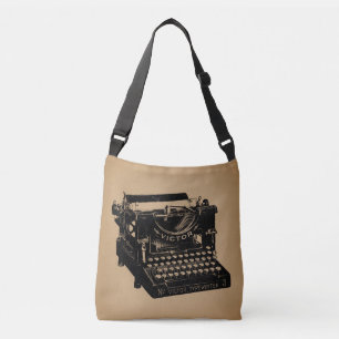 Antiek typemachine - Oude fashioned typemachine Crossbody Tas