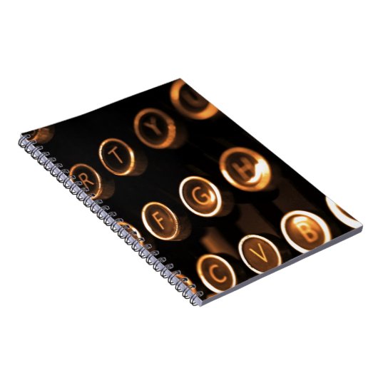 Antiek typesleutels notitieboek (Rechterzijde)