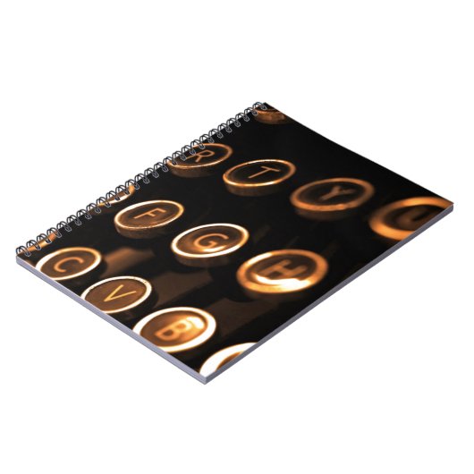 Antiek typesleutels notitieboek (Linkerzijde)