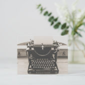  ANTIEK TYPEWRITER-BRIEFKAARTEN BRIEFKAART (Staand voorkant)