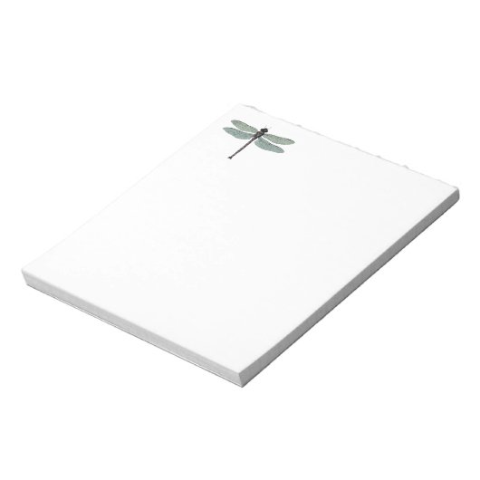 antiek typografisch  dragonfly-notitieblok notitieblok (Linkerzijde)