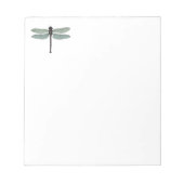 antiek typografisch  dragonfly-notitieblok notitieblok (Voorkant)