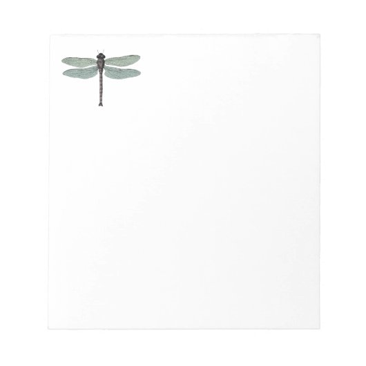 antiek typografisch  dragonfly-notitieblok notitieblok (Voorkant)