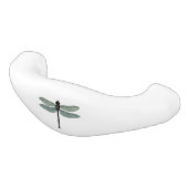 antiek typografische  libellen keramische ladegreep (Gekanteld)