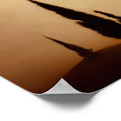  Antiek UFO kunstschilderij Poster (Hoek)