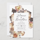 Antiek  uitnodiging tot het huwelijk (Voorkant)