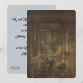 Antiek uitnodiging tot het indienen van voorstelle (Voorkant / Achterkant)