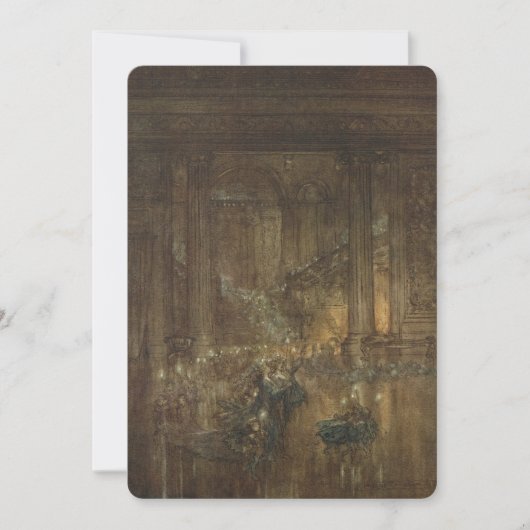 Antiek uitnodiging tot het indienen van voorstelle (Voorkant)