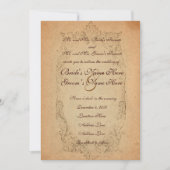 Antiek uitnodiging tot het indienen van weddenscha (Voorkant)