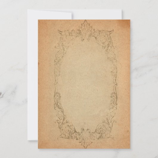 Antiek uitnodiging tot het indienen van weddenscha (Achterkant)