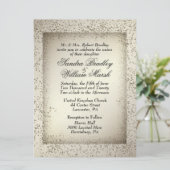 Antiek uitnodiging voor weddenschappen (Staand voorkant)