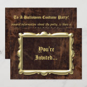  Antiek Uitnodigingen van de Stijl van het Lijst v (Voorkant / Achterkant)