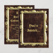  Antiek Uitnodigingen van de Stijl van het Lijst v (Voorkant / Achterkant)