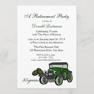 Antiek uittreding van de auto kaart