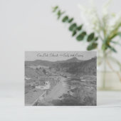 Antiek uitzicht Estes Park Colorado CO straat stad Feestdagenkaart (Staand voorkant)