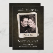 Antiek uniek sparen de Datum Aankondiging (Voorkant / Achterkant)