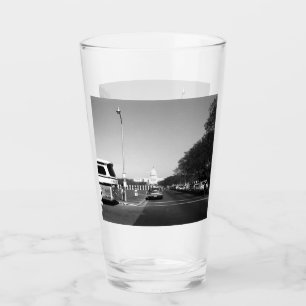 Antiek USA Washington Het Capitool Glas