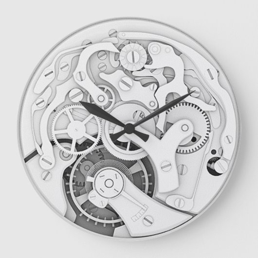 Antiek Uurwerk Grote Klok (Voorkant)
