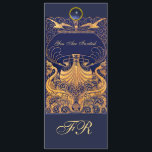 Antiek vaartuig,Dolfijnen,Geel,Navy Blue Monogram Kaart<br><div class="desc">Een elegant,  stijlvol,   design met een heldere 3D-gem steen plaatst uw eigen tekst als een aankondigingskaart / plaatskaart / save-the-date kaarten / dankjewel kaarten / ,  vrijgezellenfeesten,  verjaardagen,  feestdagen,  feestdagen,  verlovingen douches of slechts ongeveer elke gebeurtenis die u wilt!</div>