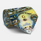 Antiek vaartuig Freemasonry Masonic Hazen Stropdas (Opgerold)